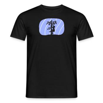 Climber Climbing Monkey - Men's T-Shirt - black - Front - AI Model Male 178 light (178cm)