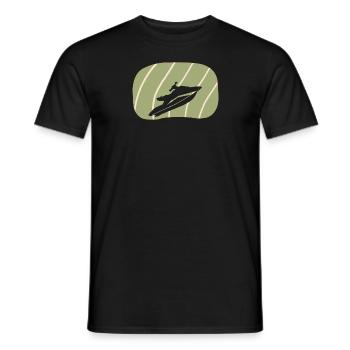 Jetski Wakeskating Wasserski - Männer T-Shirt - Schwarz - Vorne - AI Model Male 178 light (178cm)