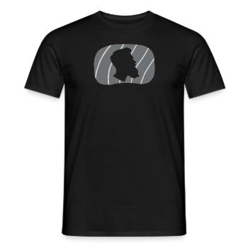 Bart Baertig Sir - T-shirt homme - noir - Devant - AI Model Male 178 light (178cm)