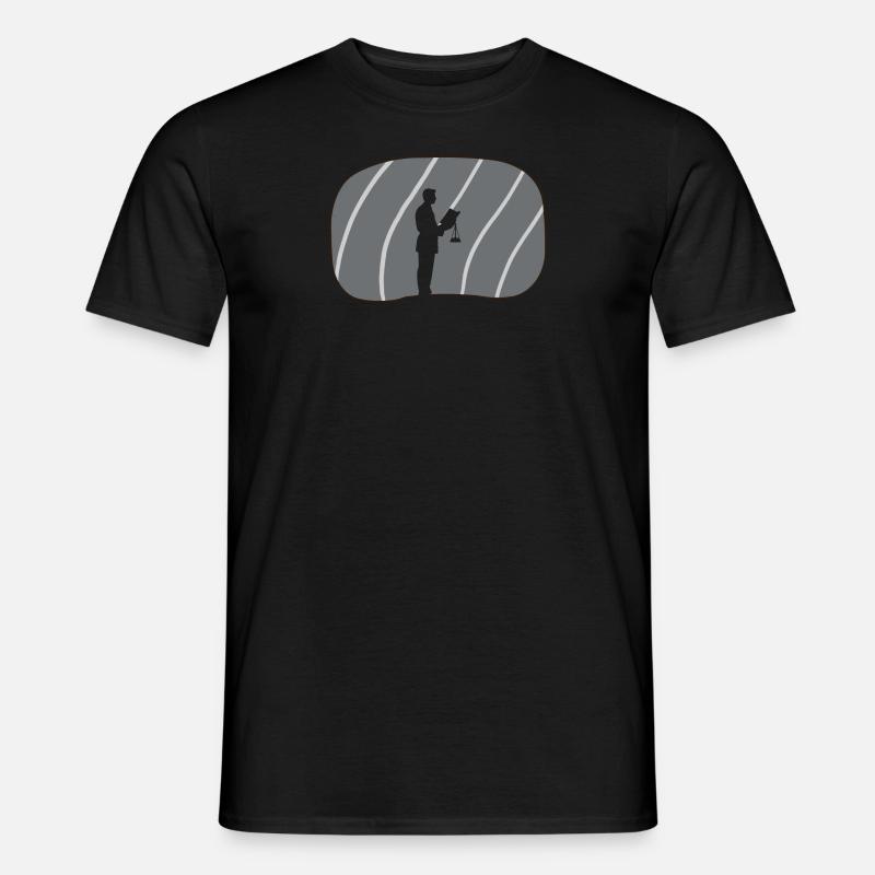 Gericht Richter - Männer T-Shirt - Schwarz