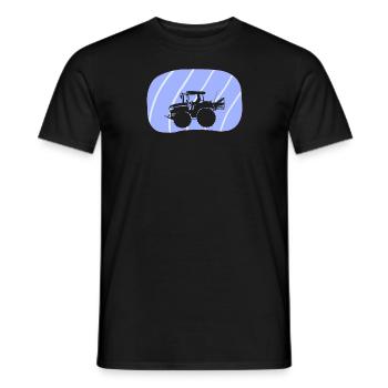 Maehdrescher Ranch Bauer - Männer T-Shirt - Schwarz - Vorne - AI Model Male 178 light (178cm)