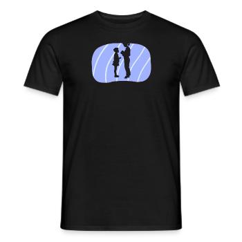 Elementary School Teacher Back to School - Men's T-Shirt - black - Front - AI Model Male 178 light (178cm)