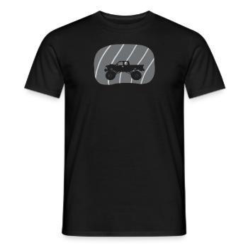Monster Truck Jeep Off-Road Vehicles - Men's T-Shirt - black - Front - AI Model Male 178 light (178cm)
