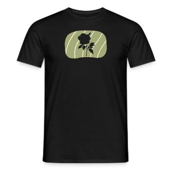 Fleuriste Arrosoir Botanique - T-shirt homme - noir - Devant - AI Model Male 178 light (178cm)