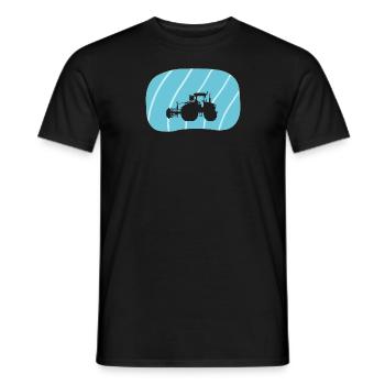 Farmer Agriculture Farmer - Men's T-Shirt - black - Front - AI Model Male 178 light (178cm)