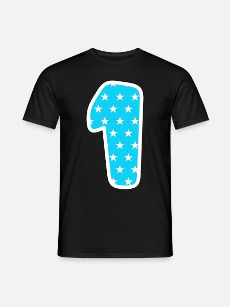 Numéro 1 - T-shirt homme - noir