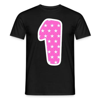 Un - T-shirt homme - noir - Devant - AI Model Male 178 light (178cm)