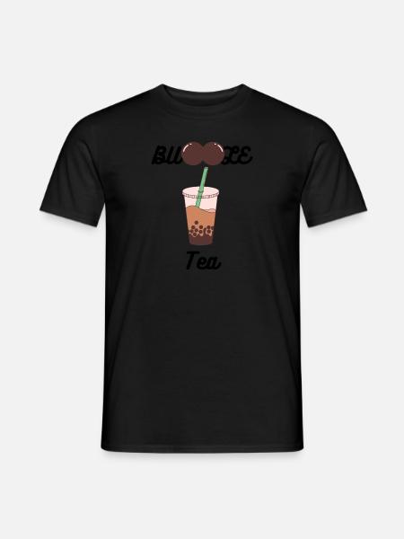 BubbleTea - Männer T-Shirt - Schwarz