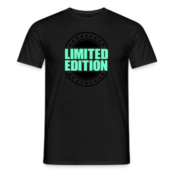 Limited Edition - Men's T-Shirt - black - Front - AI Model Male 178 light (178cm)