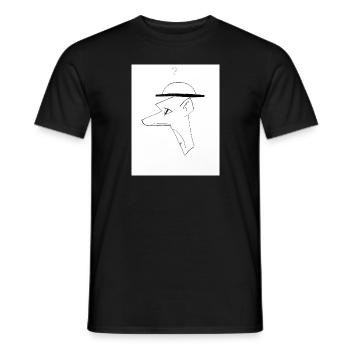 Big Nose - Men's T-Shirt - black - Front - AI Model Male 178 light (178cm)
