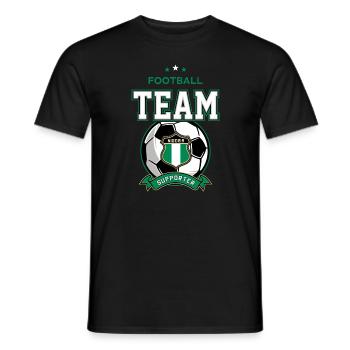Nigeria - Men's T-Shirt - black - Front - AI Model Male 178 light (178cm)