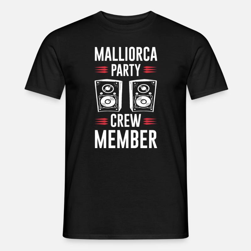 Mallorca Party Crew - Männer T-Shirt - Schwarz