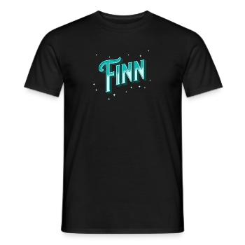 Noms finlandais personnalisés - T-shirt homme - noir - Devant - AI Model Male 178 light (178cm)
