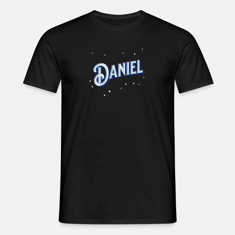 Daniel Name personalized - Men's T-Shirt - black