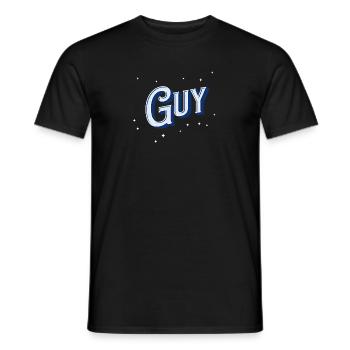 Noms de gars personnalisés - T-shirt homme - noir - Devant - AI Model Male 178 light (178cm)