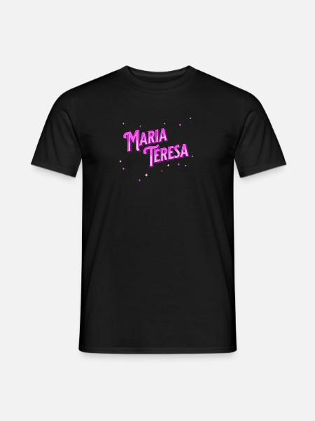 Maria Teresa name personalized - Men's T-Shirt - black