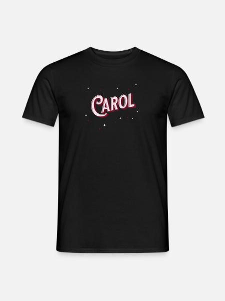 Carol name personalized - Men's T-Shirt - black