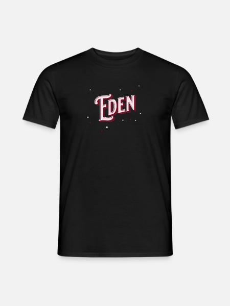 Eden name personalized - Men's T-Shirt - black