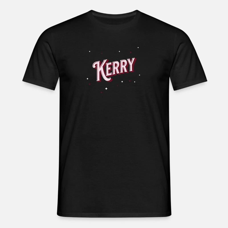 Kerry name personalized - Men's T-Shirt - black