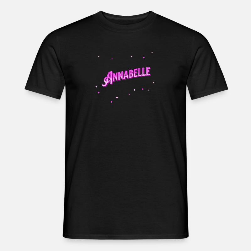 Annabelle name personalized - Men’s T-shirt - black