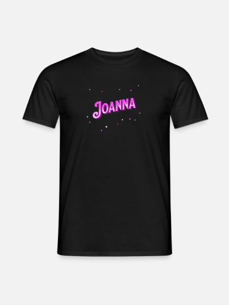 Joanna name personalized - Men's T-Shirt - black