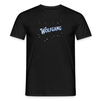 Wolfgang Nom personnalisé - T-shirt homme - noir - Devant - AI Model Male 178 light (178cm)
