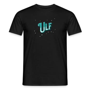 Ulf name personalized - Men's T-Shirt - black - Front - AI Model Male 178 light (178cm)