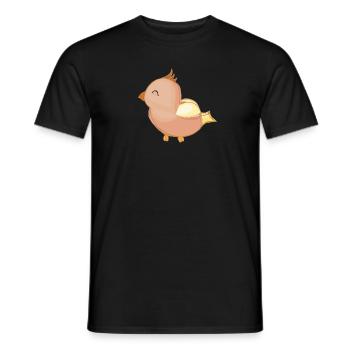 Birds Bird - Men's T-Shirt - black - Front - AI Model Male 178 light (178cm)