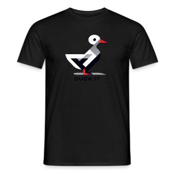 Canardez-le - T-shirt homme - noir - Devant - AI Model Male 178 light (178cm)