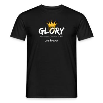 Glory Crown Graffiti - T-shirt homme - noir - Devant - AI Model Male 178 light (178cm)