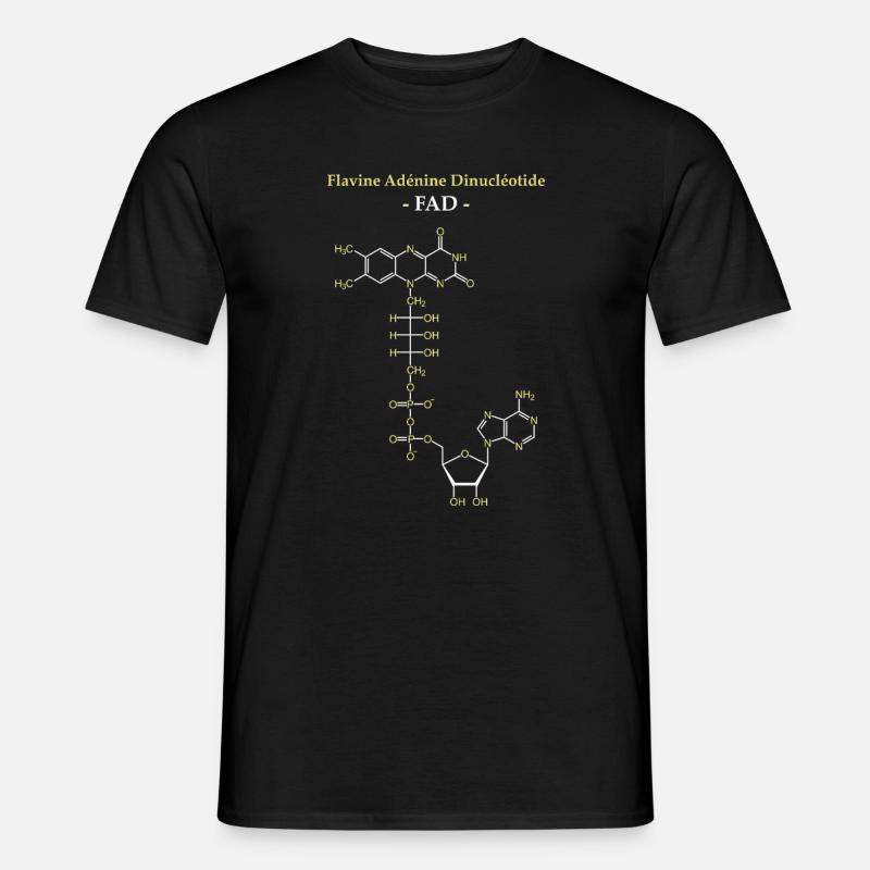 ADF Flavin-Adenin-Cofaktor - Männer T-Shirt - Schwarz