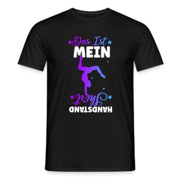 Turnen Turntrainer Gymnsatik Sportverein Sport Han - Männer T-Shirt - Schwarz - Vorne - AI Model Male 178 light (178cm)