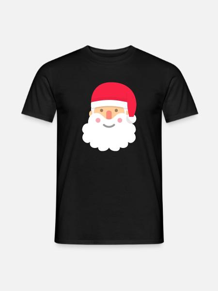 Der Weihnachtsmann - Männer T-Shirt - Schwarz