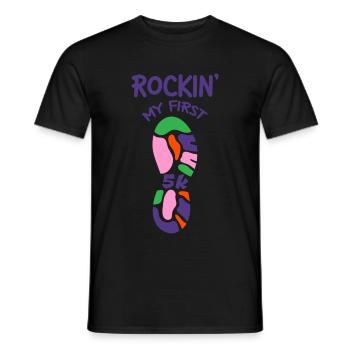 Rockin' Mon Premier 5K 2 - T-shirt homme - noir - Devant - AI Model Male 178 light (178cm)