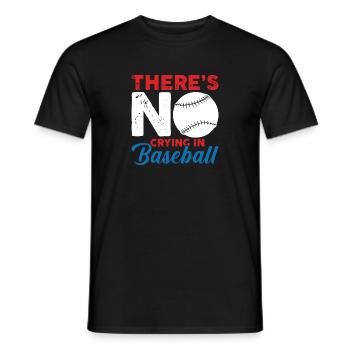 Baseball Sports - T-shirt homme - noir - Devant - AI Model Male 178 light (178cm)