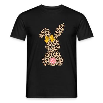 Pâques - T-shirt homme - noir - Devant - AI Model Male 178 light (178cm)
