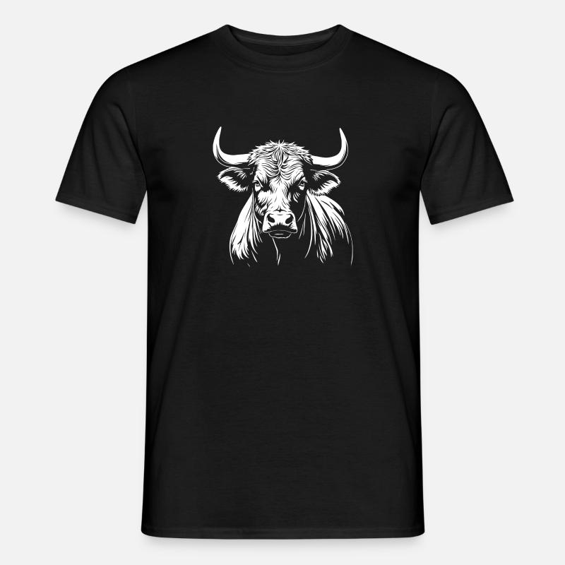 Taurus - proud, powerful, self-confident - Men’s T-shirt - black