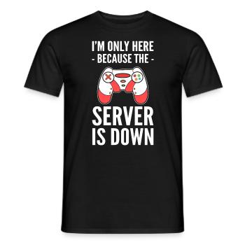 Lustiger Spieler Professioneller Videospieler - Männer T-Shirt - Schwarz - Vorne - AI Model Male 178 light (178cm)