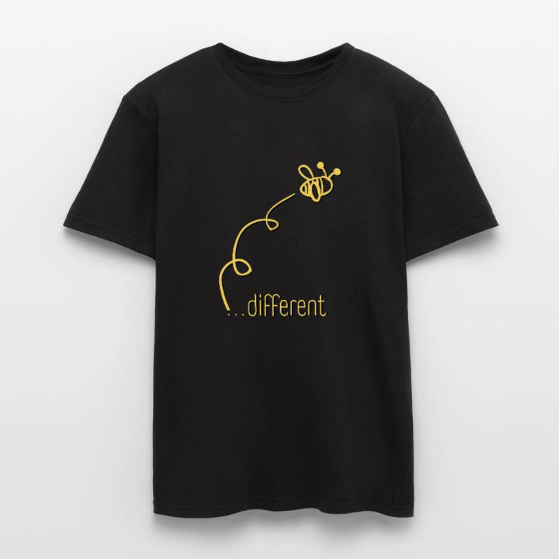 Bee Different - Be different! Statement Design Men's T-Shirt