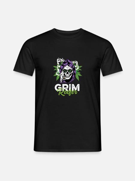 Düsterer Reefer Drogendealer Gift - Männer T-Shirt - Schwarz