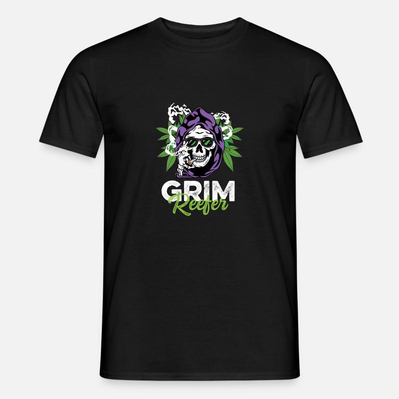 Düsterer Reefer Drogendealer Gift - Männer T-Shirt - Schwarz
