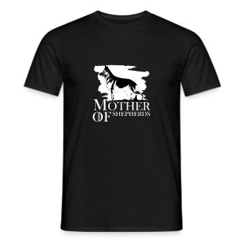 Mutter der Hirten Hundebesitzer Gift - Männer T-Shirt - Schwarz - Vorne - AI Model Male 178 light (178cm)