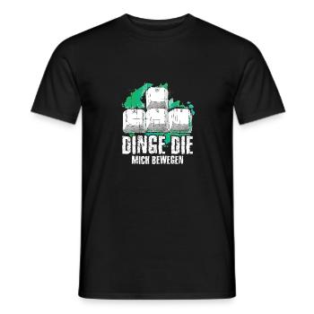 Dinge Die Mich Bewegen Gamer Gaming Zocker Zocken - Männer T-Shirt - Schwarz - Vorne - AI Model Male 178 light (178cm)