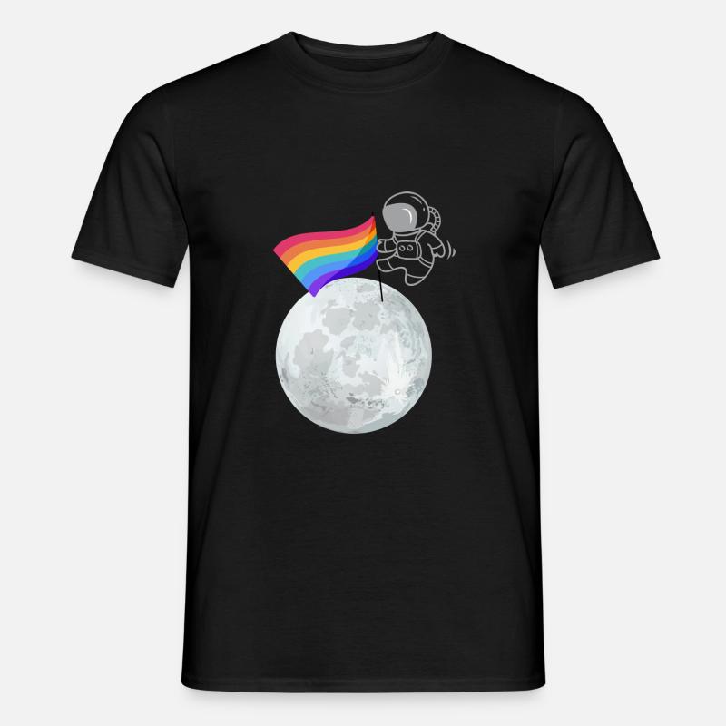 Pride Planet - Männer T-Shirt - Schwarz