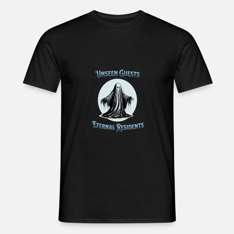 Unsichtbare Gäste, ewige Bewohner - Männer T-Shirt - Schwarz