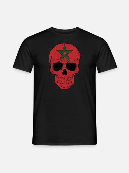 Maroc - T-shirt homme - noir