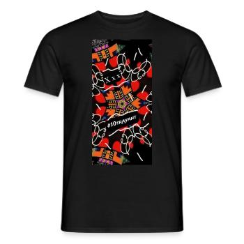 Xxx 10 4000 - T-shirt homme - noir - Devant - AI Model Male 178 light (178cm)