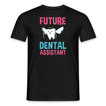 Hygienist Future Dental Assistant - Männer T-Shirt - Schwarz - Vorne - AI Model Male 178 light (178cm)