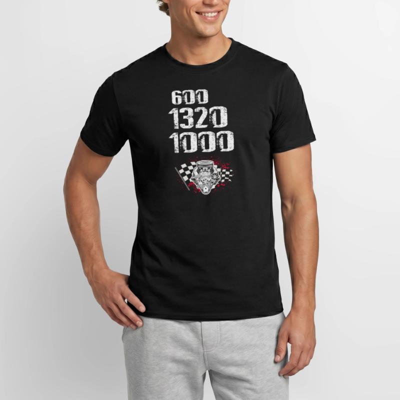 Conception de bateaux de course pour les courses de dragsters T-shirt homme