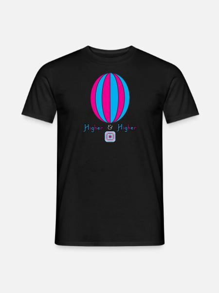 Heißluftballon Higher - Männer T-Shirt -